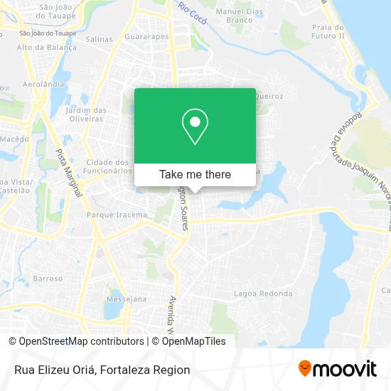 Rua Elizeu Oriá map