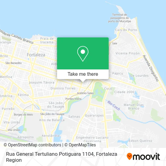 Rua General Tertuliano Potiguara 1104 map