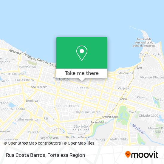 Rua Costa Barros map