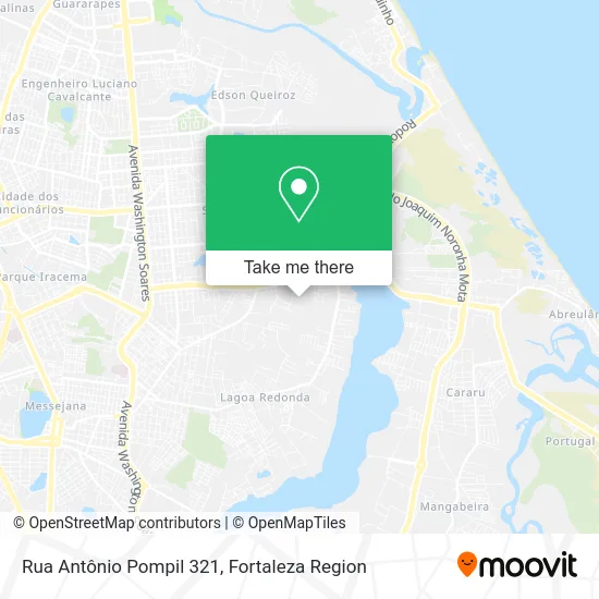 Rua Antônio Pompil 321 map