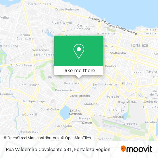 Rua Valdemiro Cavalcante 681 map