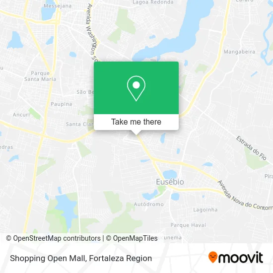 Shopping Open Mall map