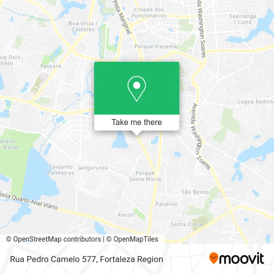 Rua Pedro Camelo 577 map