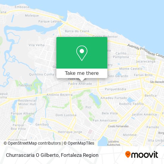 Churrascaria O Gilberto map