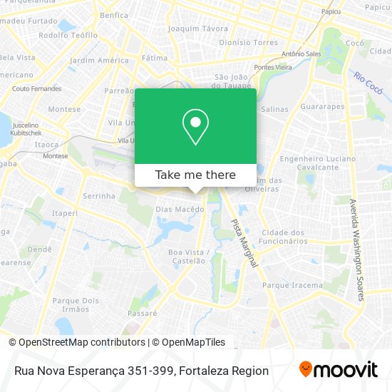 Rua Nova Esperança 351-399 map