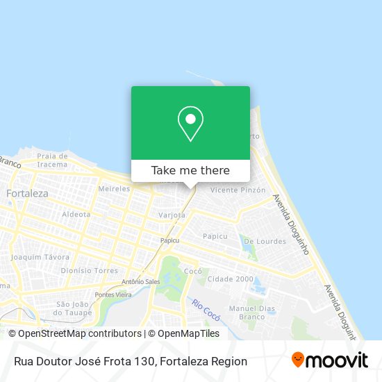 Mapa Rua Doutor José Frota 130