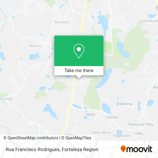 Rua Francisco Rodrigues map