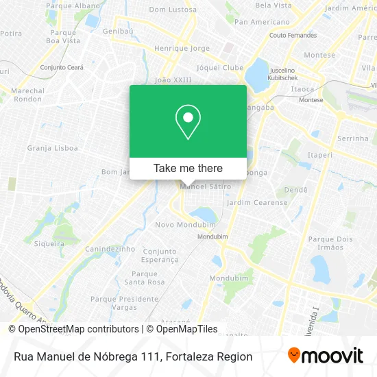 Rua Manuel de Nóbrega 111 map