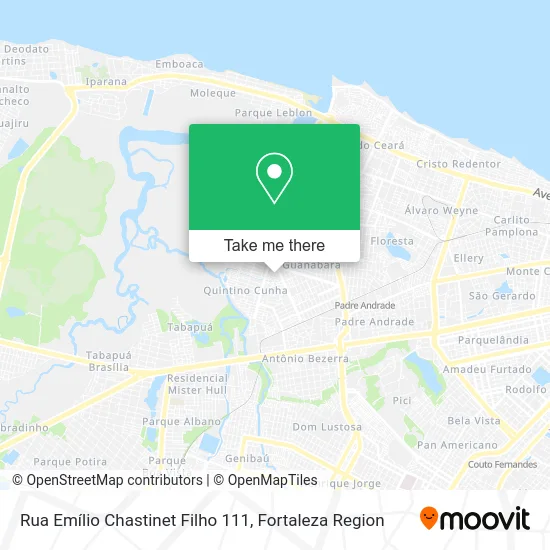 Rua Emílio Chastinet Filho 111 map
