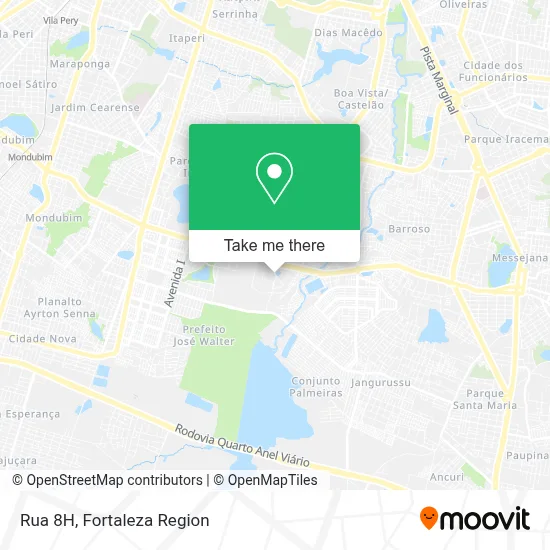 Rua 8H map