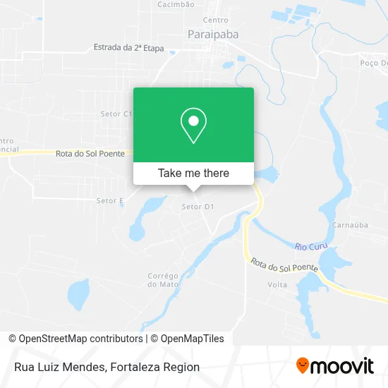 Rua Luiz Mendes map