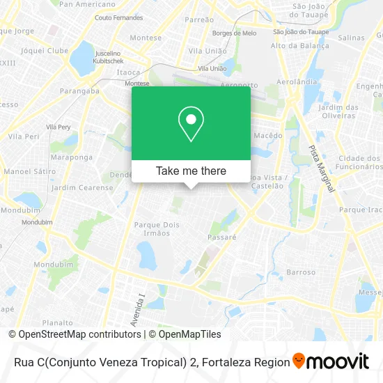 Rua C(Conjunto Veneza Tropical) 2 map