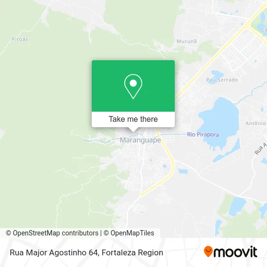 Rua Major Agostinho 64 map