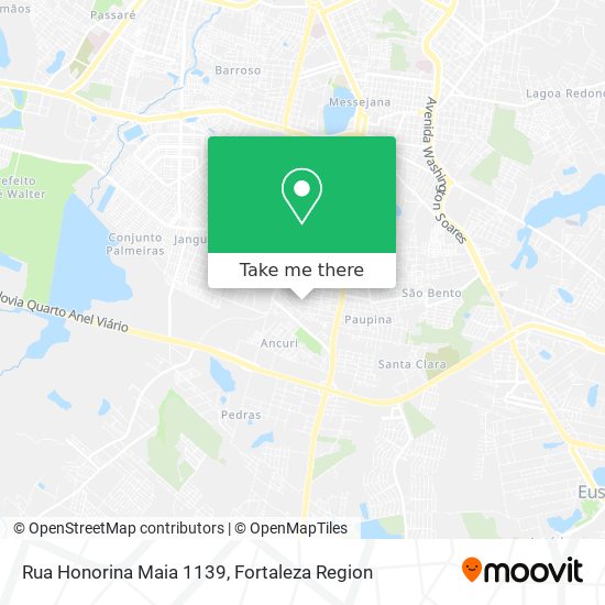 Rua Honorina Maia 1139 map
