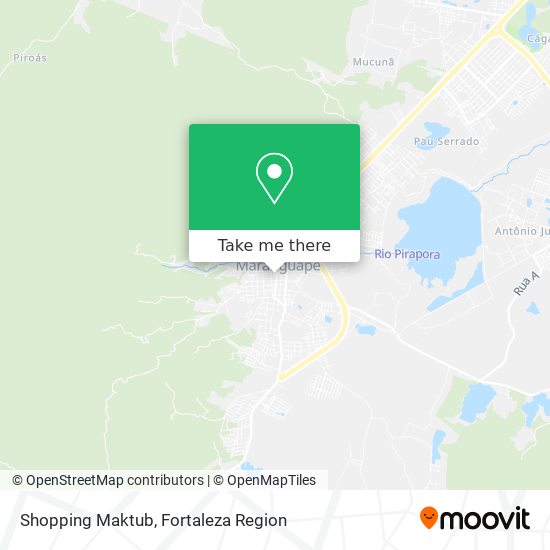 Mapa Shopping Maktub