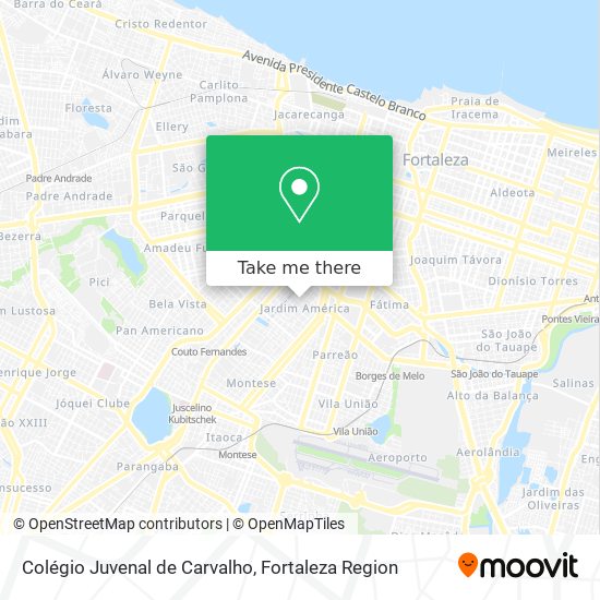Colégio Juvenal de Carvalho map