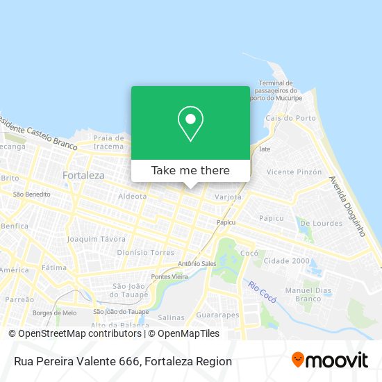 Rua Pereira Valente 666 map