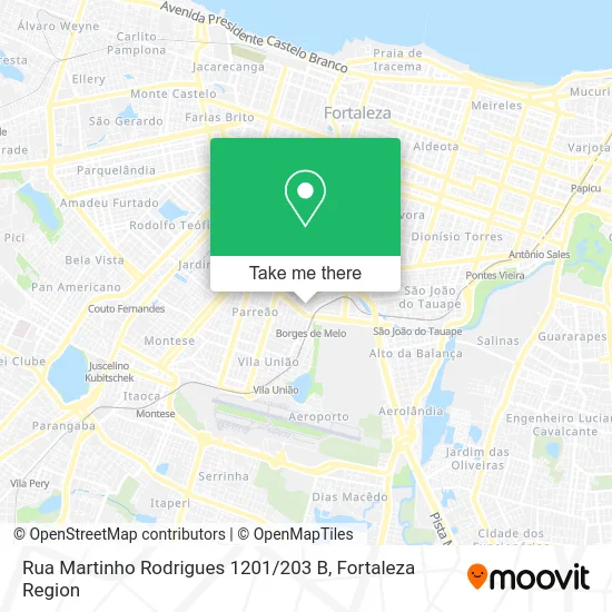 Rua Martinho Rodrigues 1201 / 203 B map