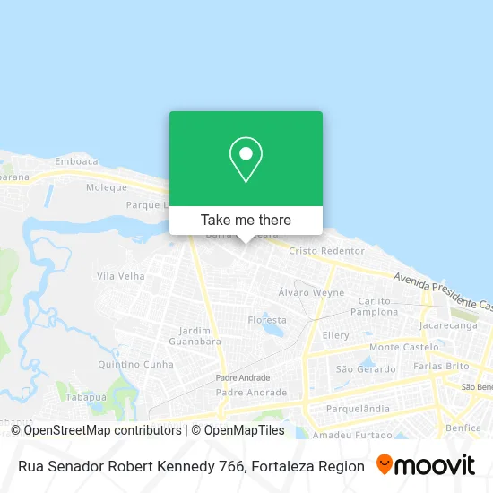 Rua Senador Robert Kennedy 766 map
