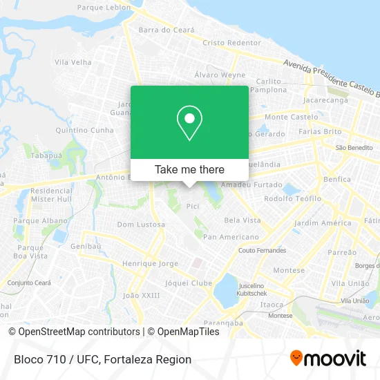 Bloco 710 / UFC map
