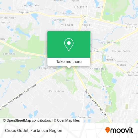 Crocs Outlet map