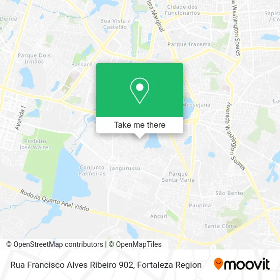 Rua Francisco Alves Ribeiro 902 map