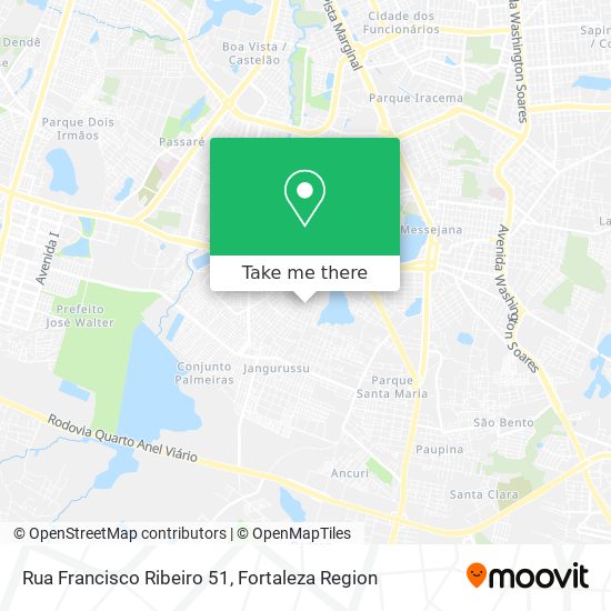 Rua Francisco Ribeiro 51 map