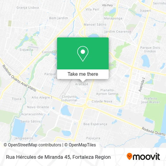 Rua Hércules de Miranda 45 map