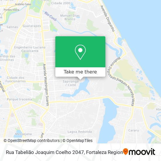 Rua Tabelião Joaquim Coelho 2047 map