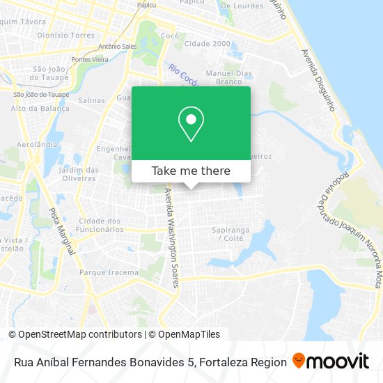Rua Aníbal Fernandes Bonavides 5 map