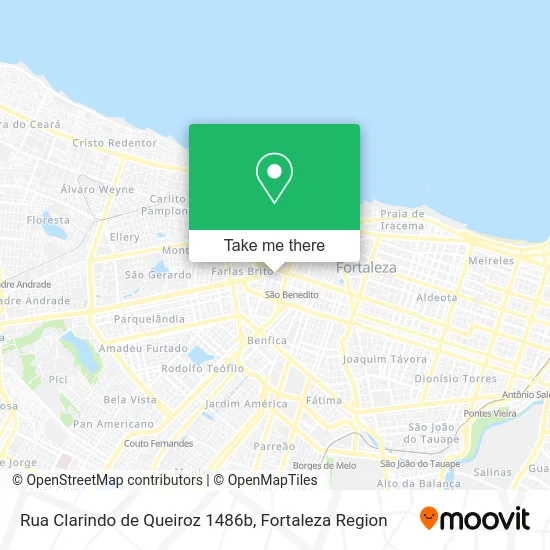 Rua Clarindo de Queiroz 1486b map