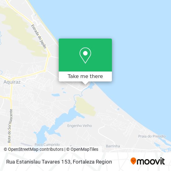 Mapa Rua Estanislau Tavares 153