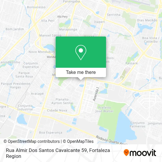 Rua Almir Dos Santos Cavalcante 59 map