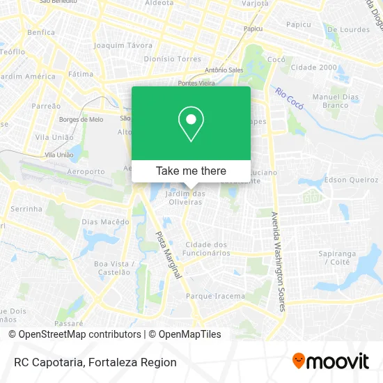 RC Capotaria map