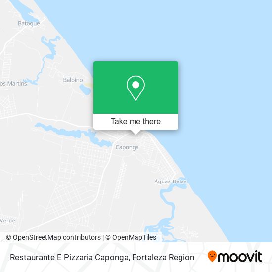 Restaurante E Pizzaria Caponga map