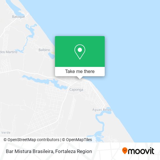 Bar Mistura Brasileira map