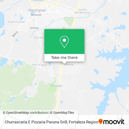 Churrascaria E Pizzaria Pavuna Grill map