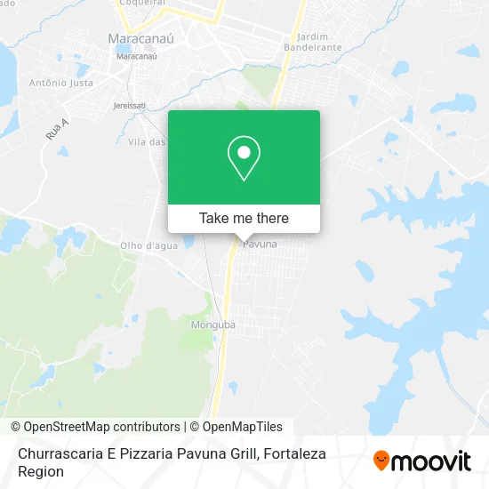 Churrascaria E Pizzaria Pavuna Grill map