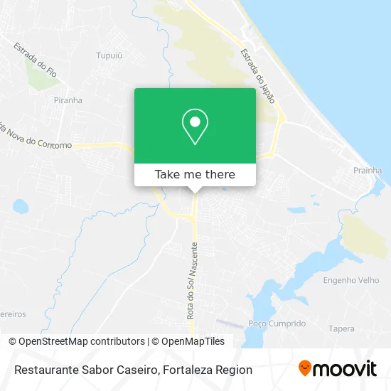 Restaurante Sabor Caseiro map