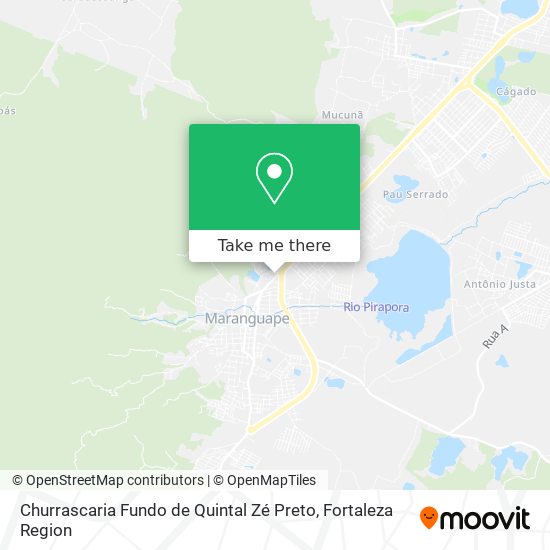 Churrascaria Fundo de Quintal Zé Preto map
