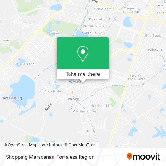 Mapa Shopping Maracanaú