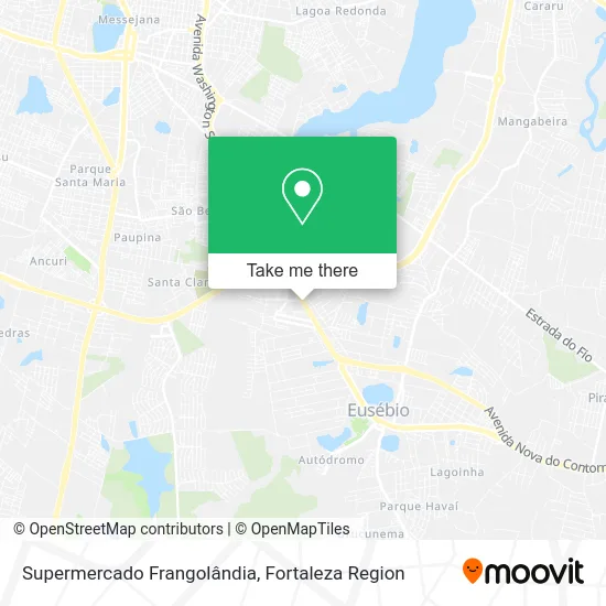 Supermercado Frangolândia map