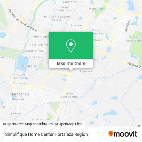 Simplifique Home Center map