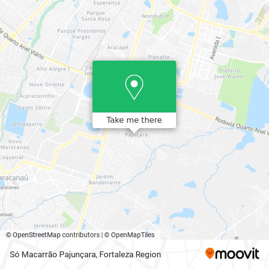 Só Macarrão Pajunçara map
