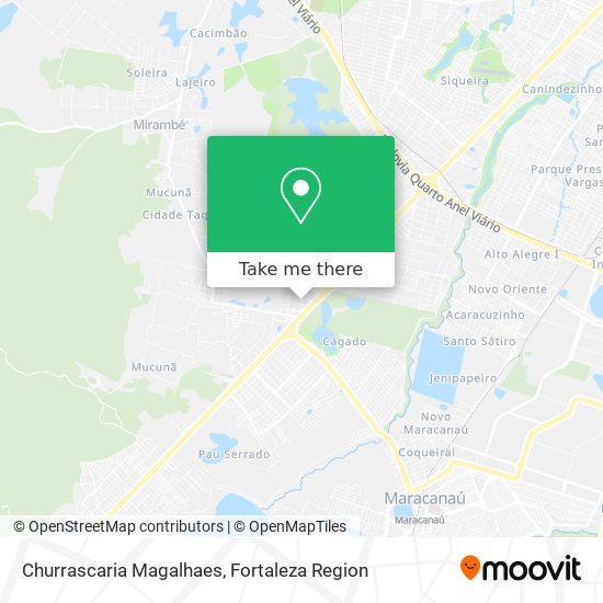 Churrascaria Magalhaes map