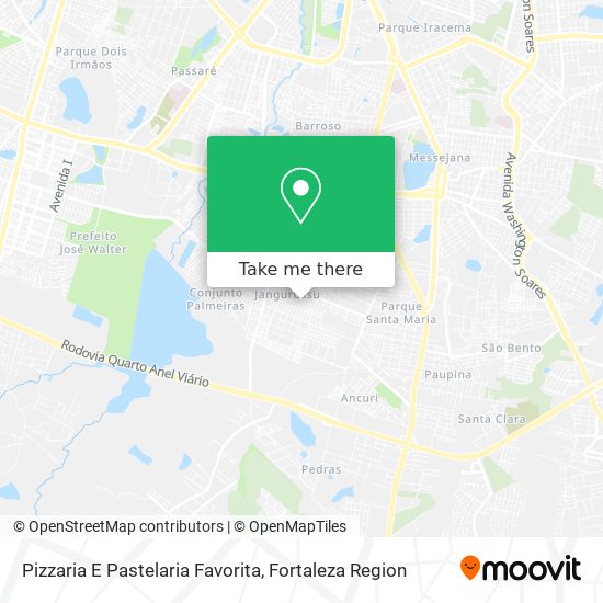 Pizzaria E Pastelaria Favorita map