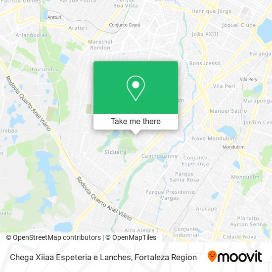 Chega Xiiaa Espeteria e Lanches map