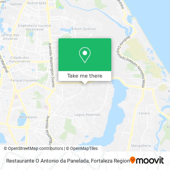 Restaurante O Antonio da Panelada map