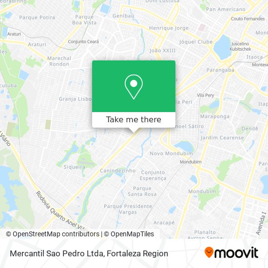 Mercantil Sao Pedro Ltda map