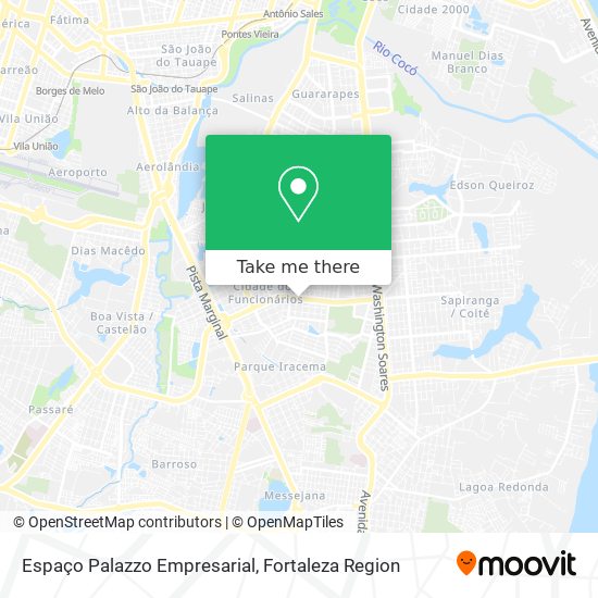 Espaço Palazzo Empresarial map